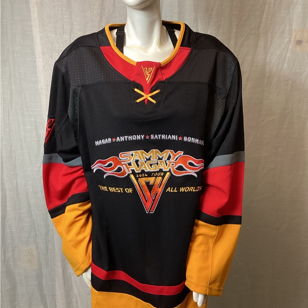 Sammy Hagar 2024 “Best of All Worlds” Tour Hockey Jersey; Size: XL